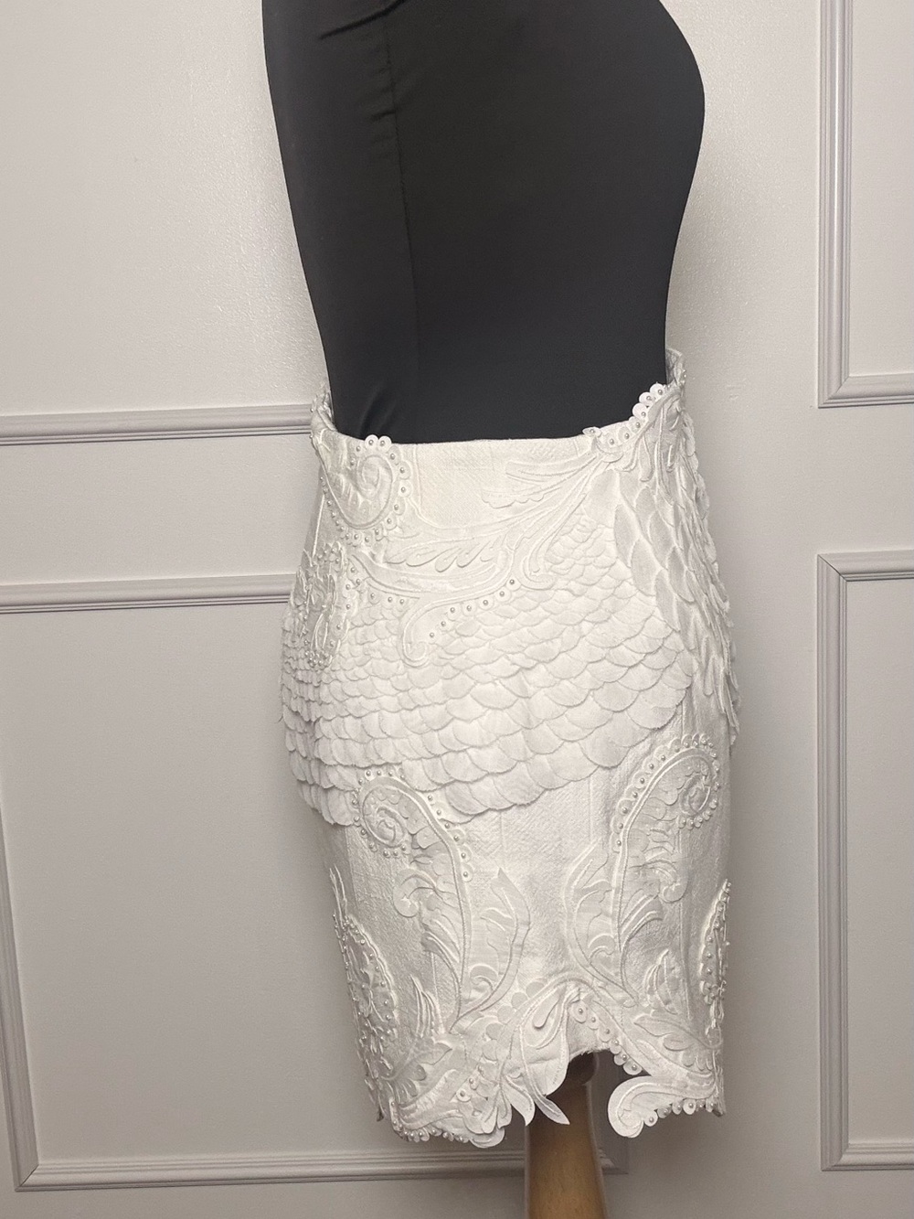 Zimmermann Tama Appliqué Filagree Mini Skirt size 2 Runway Collection Rare - Picture 9 of 15